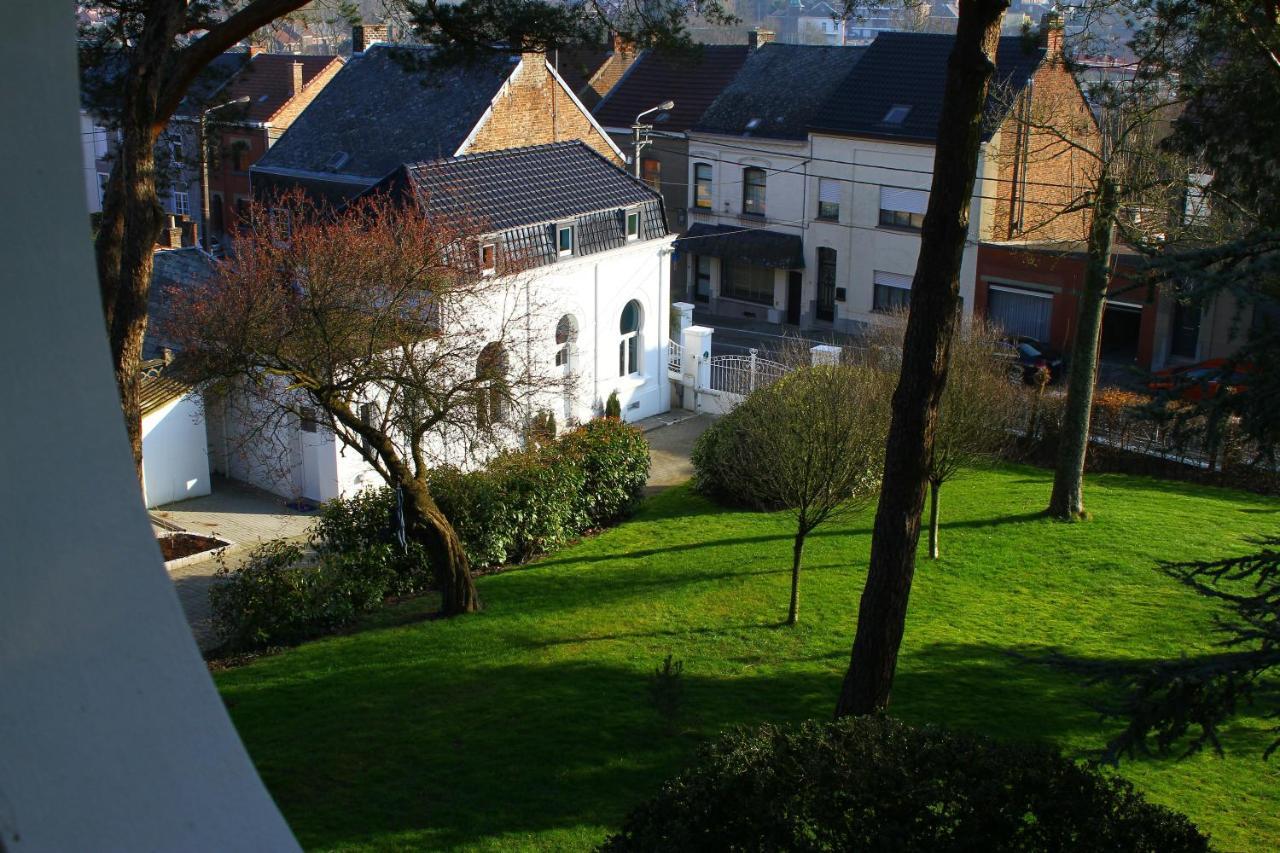 Gite De La Conciergerie Du Cheval Blanc Luttre Bagian luar foto