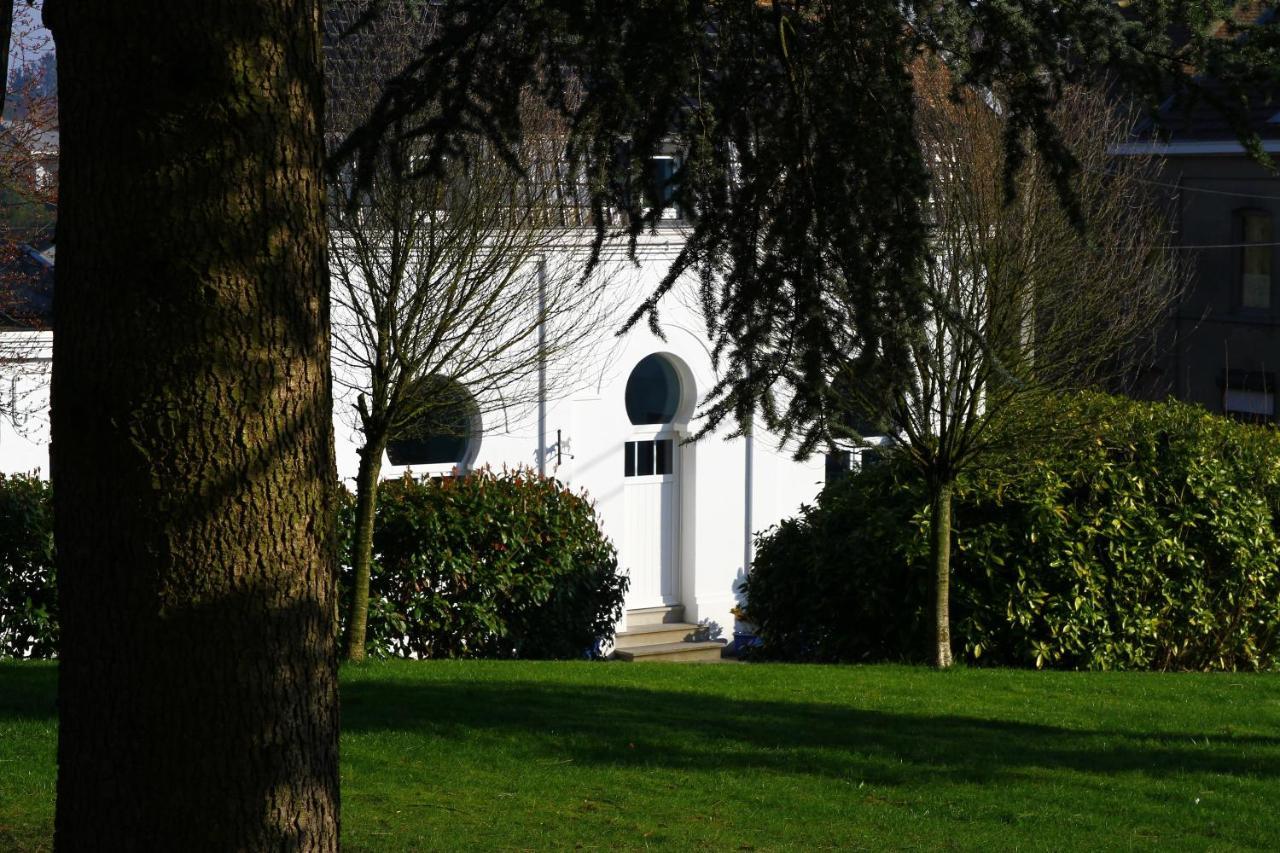 Gite De La Conciergerie Du Cheval Blanc Luttre Bagian luar foto
